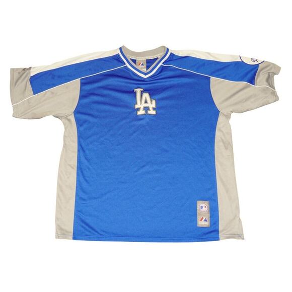Vintage Los Angeles Dodgers Majestic MLB Jersey - Men’s Size XL (24" P2P) - Picture 2 of 11